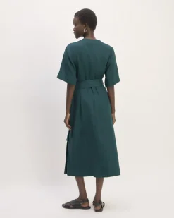 Everlane Dresses*The Wrap Dress in Linen