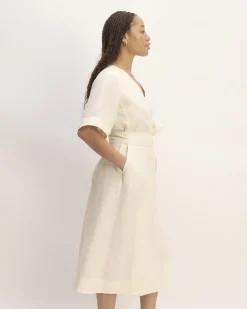 Everlane Dresses*The Wrap Dress in Linen
