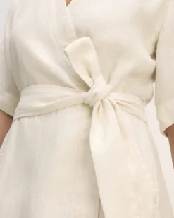 Everlane Dresses*The Wrap Dress in Linen