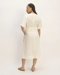 Everlane Dresses*The Wrap Dress in Linen