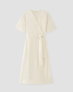 Everlane Dresses*The Wrap Dress in Linen