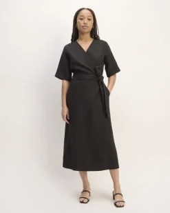 Everlane Dresses*The Wrap Dress in Linen