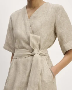 Everlane Dresses*The Wrap Dress in Linen