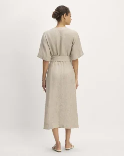 Everlane Dresses*The Wrap Dress in Linen