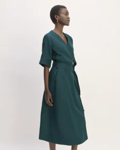Everlane Dresses*The Wrap Dress in Linen