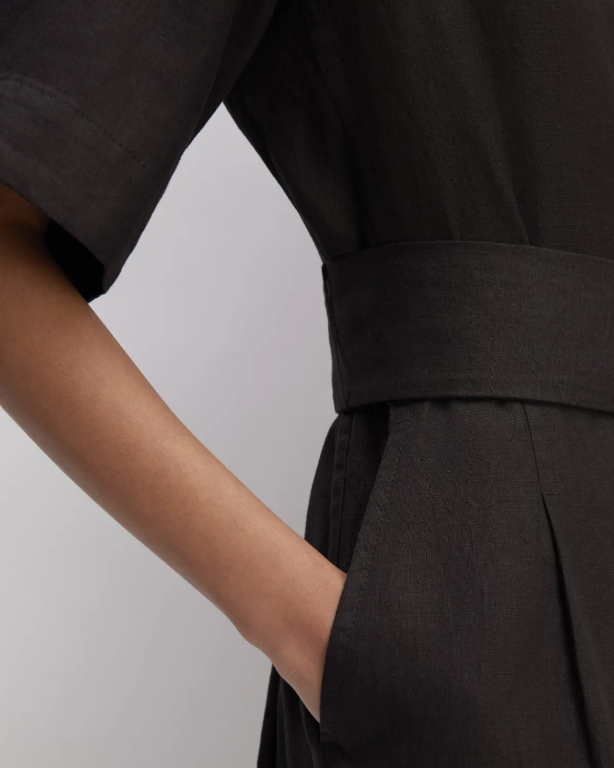 Everlane Dresses*The Wrap Jumpsuit in Linen